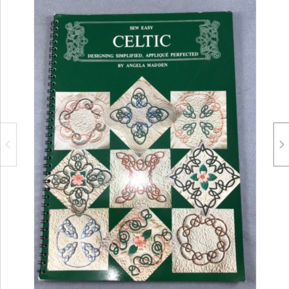 Sew Easy Celtic Medallion Design Applique Quilting Crafts Sewing Angela Madden - Picture 1 of 6